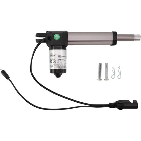 24V DC Motor 4 Inch Stroke Electric Linear Actuator 2000N Electric Sofa Push Rod Electric Lifter Resistant for Massage Chair