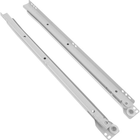 Glissières de tiroir silencieuses (lot 2) - Rails coulissants 40,6 cm (1/5)