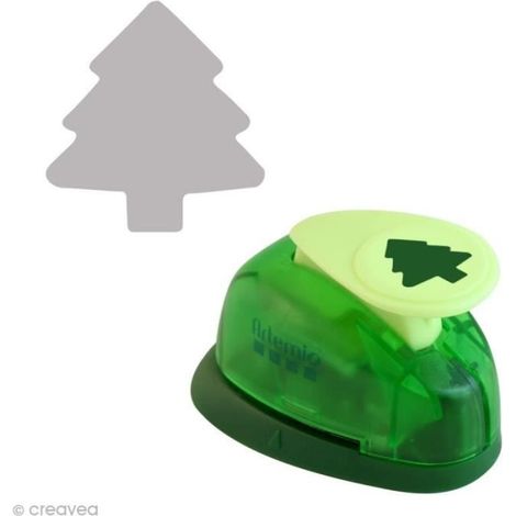 Perforatrice PM sapin - ARTEMIO - Petit modèle - Levier démultiplicateur - Vert (1/2)