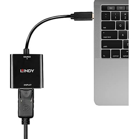 Lindy 43269 Adaptateur graphique USB 3840 x 2160 pixels Noir (1/5)