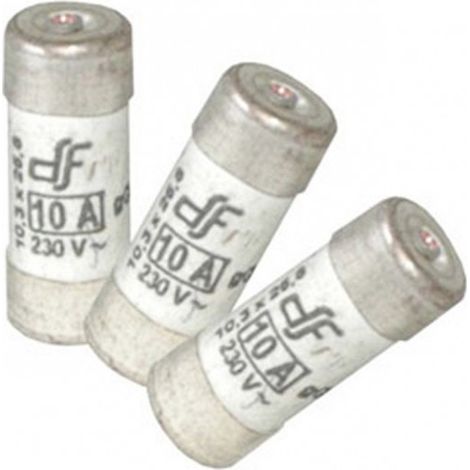 Fusibles con indicador: 10 amperios (3 piezas)
