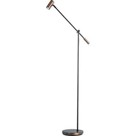 Belid Cato - 1 lampe sur pied oxyde