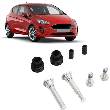 BCF1426A Gleitbolzen-Führungssatz für vordere Bremssättel für Ford Fiesta MK7 2008-2022 (1/5)