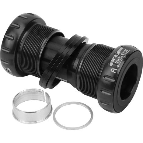 GUB C‑68 Pédalier avec Boîtier de Pédalier en Alliage d'Aluminium Noir pour VTT et Vélo de Montagne (1/5)