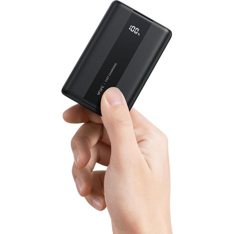 Power Bank 20000mAh Compacte & Portable, Charge Rapide 22,5W