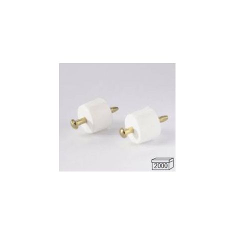 REGGIPIANO CON CHIODO SFILABILE BIANCO- 500,0 pz