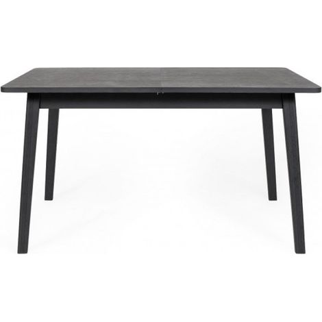 Table à Manger Design "Skagen" 140cm Noir (1/4)