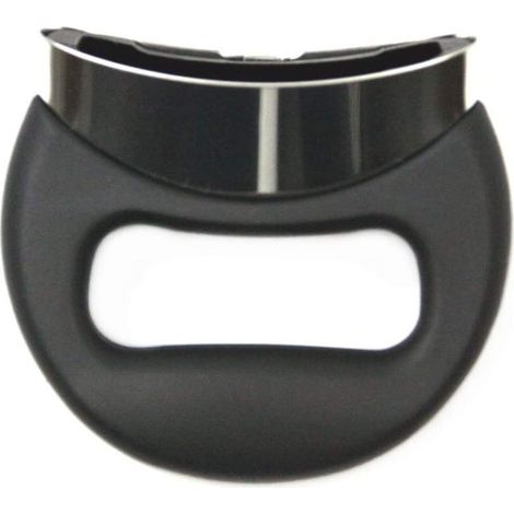 pièce de rechange poignée latérale de casserole avec protection contre les flammes autocuiseur t-plus/T pour Ø 18 cm, 2,5l, plastique, noir (1/4)