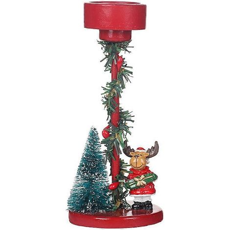 Porte-bougies de Noël, centre de table, support pour bougies chauffe-plat A (1/5)