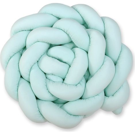 Geflochtenes Bettnestchen XXL - mint (1/5)