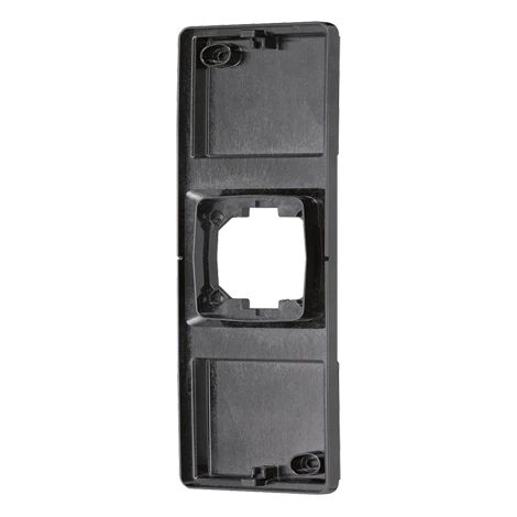 Jung Piastra di supporto per bilanciere a superficie ampia 1 posto, Serie LS, nero ES 2993 HP