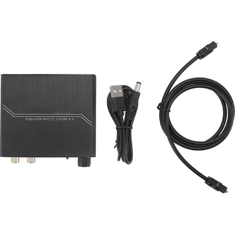 Extracteur HDMI 4K 60Hz avec Contrôle du Volume pour PS5, Lecteur DVD et Consoles de Jeu (1/5)