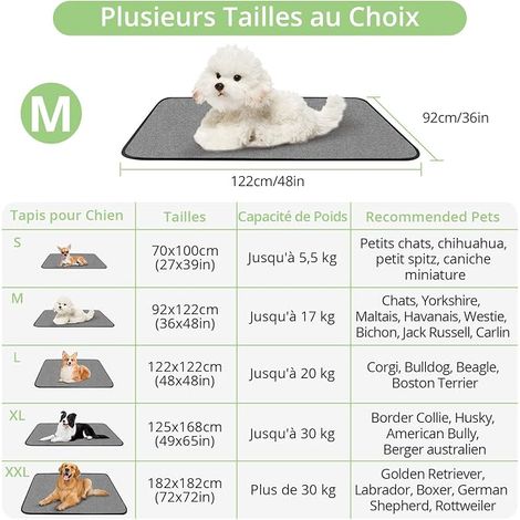 Fleece Dog Training Mat (1/3)