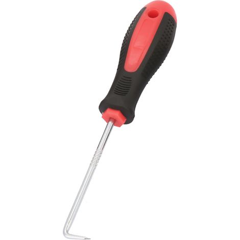 Ensemble de 4 outils longs de type crochet et pic pour retirer les joints d'huile, les joints toriques et les durites. (1/5)