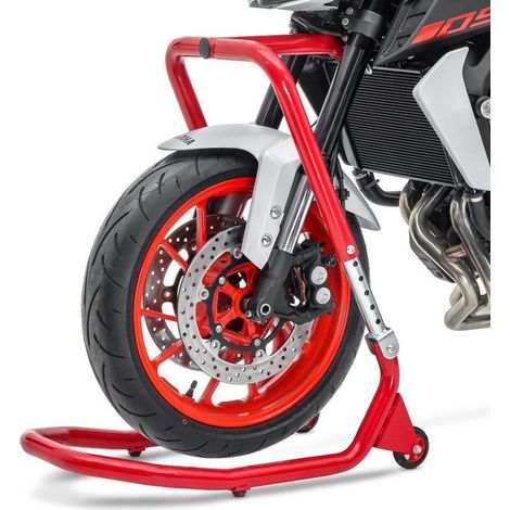 Cavalletto anteriore sotto T di forcella V5 per Triumph Speed Triple / R / S / RS 11-20 rg