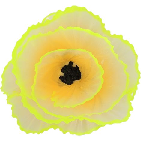 Décoration artificielle de corail, plantes fluorescentes pour aquarium, décoration paysagère jaune (1/5)