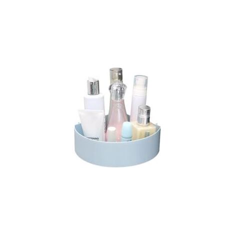 Porte-brosse toilette mural, sans perçage, ventouse, trépied de rangement pour salle de bain Crezuo (1/3)