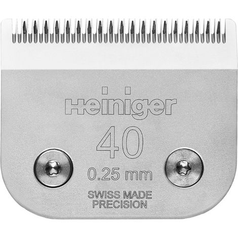 Tête de coupe 'red line' Saphir 40/0.25 mm HEINIGER