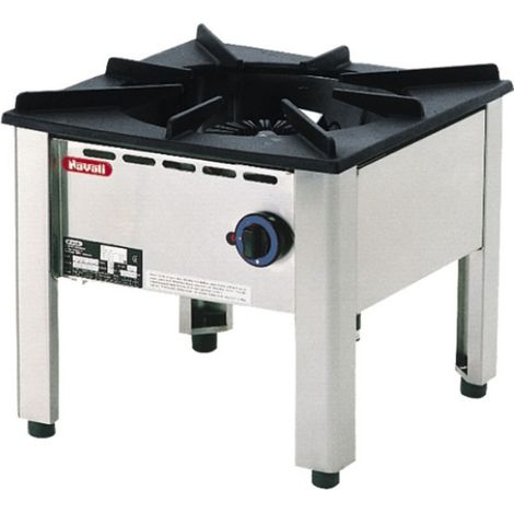 Réchaud à Gaz Inox AISI 304 1 Brûleur 13 kW - Mastro