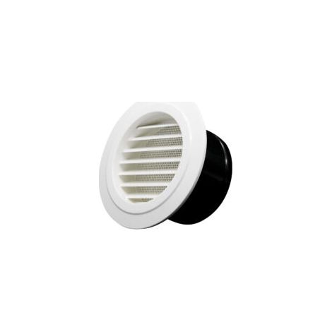 Grille aération VMC, 75mm Bouche de Ventilation avec Grille de Protection - ABS (ø75mm) (1/4)