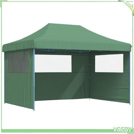 Tente de réception pliable - FAFEICY - 4005016 - 3 parois latérales - Toit Oxford PVC - 410x279x315 cm (1/5)