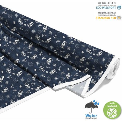TESSUTI DECORATIVI PER ESTERNI OXFORD - Motivo Sea Stories I DX256 (1/5)