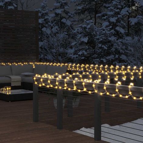 Lichtschlauch 1200 LEDs Warmweiß 50 m PVC