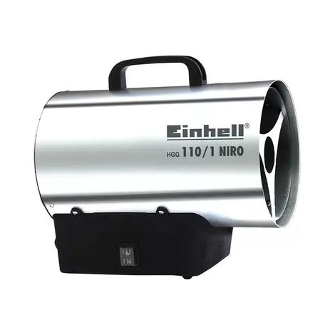 Einhell – Générateur d'air chaud HGG 110/1 Niro – Puissance 20 kW – Débit d'air 800 m³/h – Pour chantiers humides et espaces confinés (1/5)