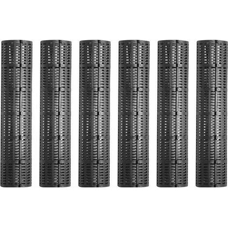 Filet de protection pour tronc d'arbre, filet de protection pour écorce, filet de protection pour arbres et plantes, plastique durable, résistant aux intempéries, réutilisable pour les arbres, 3/6 piè (1/4)