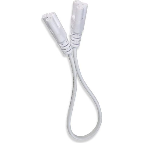 Cavetto prolunga con 3 pin 3 pezzi per collegamenti in serie cavo per sottopensile reglette led connettore t5 e plafoniera