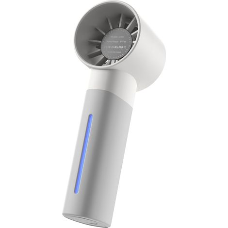 Mini Ventilateur Portable à Main avec Brumisateur, Rechargeable USB, Ultra Silencieux, Grande Autonomie, Rafraîchisseur d'Air Personnel pour Voyage Bureau Extérieur