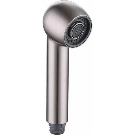 Douchette Robinet Cuisine 2 Jets Tête de Douche Remplacement Douchette pour Mitigeur Cuisine, Couleurs brossées (1/5)