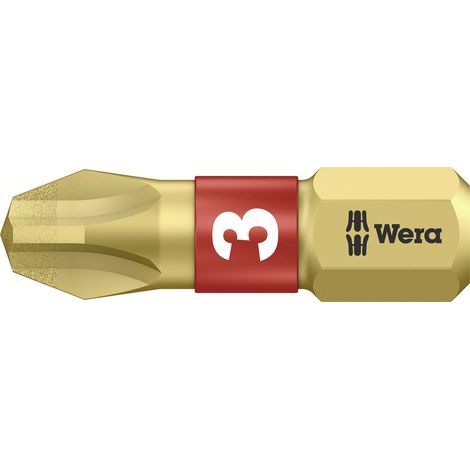 Wera 851/1 BDC Kreuzschlitz-Bit 25 mm DLC-Stahl