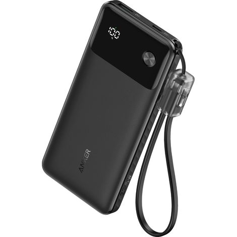 Anker Powerbank 10000mAh, 1x USB-C, 1x USB-A schwarz Powerbank (1/5)