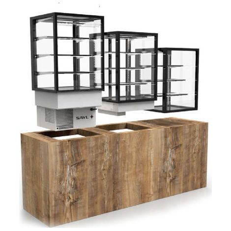 Vitrine Réfrigérée Drop-In Integra - 1200 mm - Basse - Sayl (1/3)
