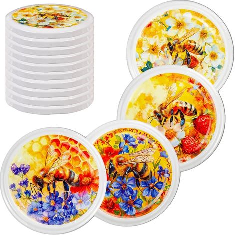 Tapas de rosca, construcción metálica, tamaño de 82 mm, aptas para uso alimentario, con certificación FCM, compatibles con tarros estándar. (1/5)