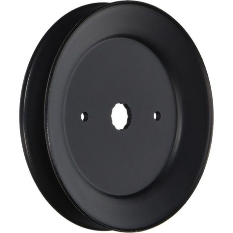 Poulie de broche pour moteur thermique 5-3/16 pouces OD, 5/8 pouces ID cannelé, 7/8 pouces de hauteur, compatible Craftsman/Husqvarna/Poulan, 532153535 Crezuo (1/3)