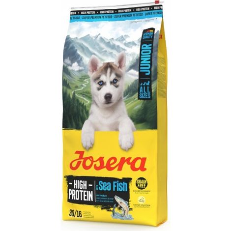 Poisson de mer junior riche en protéines Josera 12,5 kg