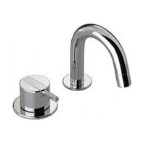 Vola 590A Robinet mitigeur 2 trous avec mitigeur simple effet, chromé - 590A-16