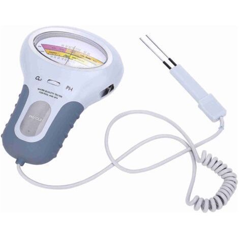 Tester per il cloro, analizzatore della qualità dell'acqua, tester pratico e facile da usare per piscine, casa e famiglia. (1/3)