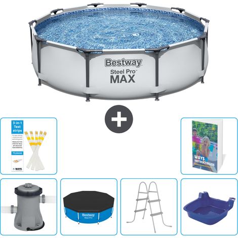 Bestway Steel Pro MAX Rund - 305x76 cm - 7-teilig S314