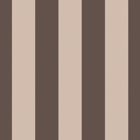 MADE Vliestapete - Demi Mocha Wide Streifen - 10mx52cm (1/4)