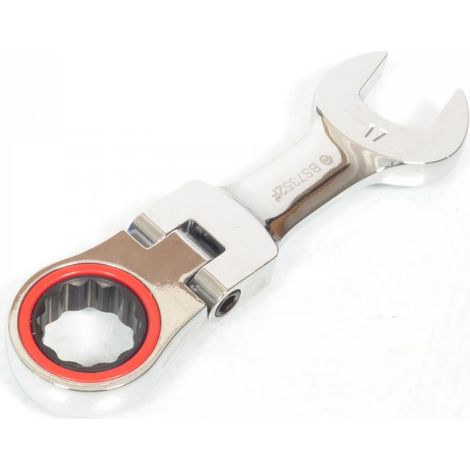 Clé plate oeil cliquet pivotant Bike Service pour auto 17mm Neuf (1/3)