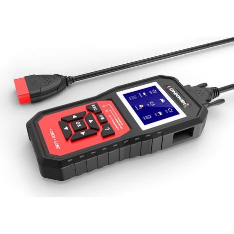KW460 OBDII Scanner Comprehensive Diagnostic Tool with 11 Functions, Including Battery Matching, SAS, Fuel Injector Programming, Suitable for Mercedes-Benz (1/5)