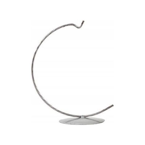 Support pour boule de Noël 150 mm, argent 1 pc.