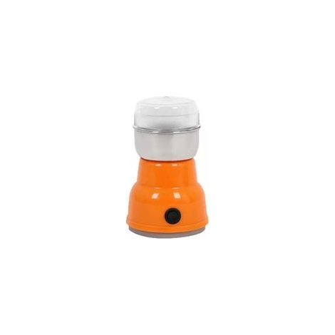 Multifonction Smash Machine electrique Cereales Moulin a Grain Moulin epices Herbes Pulverisateur Machine De Meulage Outil En Acier Inoxydable electrique Moulin a Cafe Pour La Maison,modele:Jaune