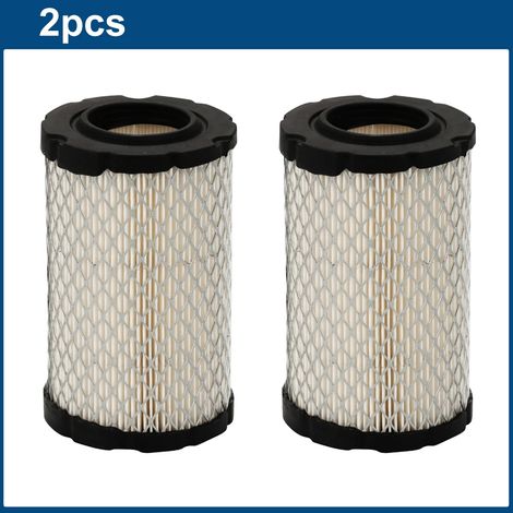 (2 pièces) Filtre à air XCAN pour tondeuses à gazon et outils de jardin Briggs & Stratton 796031, 594201, 797404, 591334 et 5428 et John Deere GY21435 (1/4)