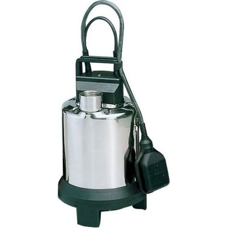 Bomba Lowara DOC7VX para aguas sucias, 0,75 hp, sumergible portátil (1/2)