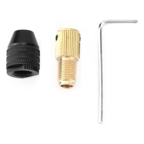 Eosnow Miniatur-Selbstspannfutter Mini-Elektrobohrmaschinenzubehör 0,3-3,4 mm (5 mm) (1/5)