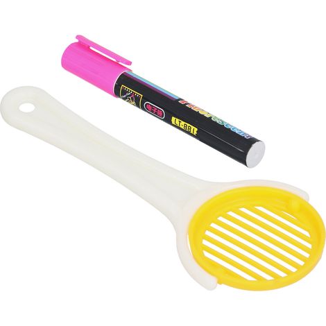 Piège à reine en plastique à main avec stylo marqueur apicole, cage attrape-reine apiculture, 17.5x7.1 cm + stylo 13.4 cm, lot 2 pièces (1/5)